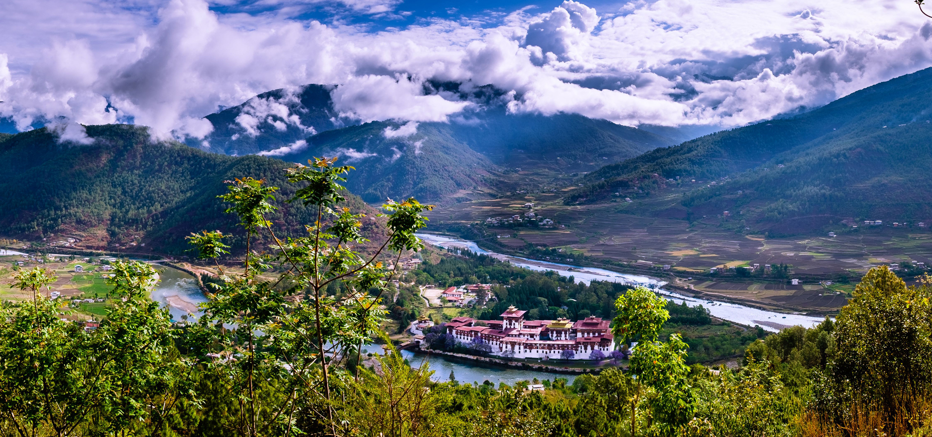 Beautiful Punakha valley
